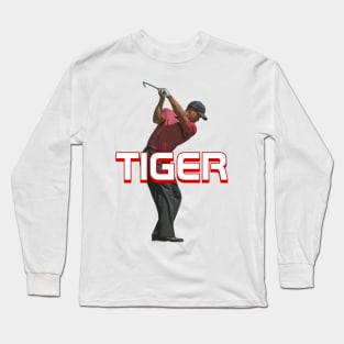 Tiger Woods Swing Long Sleeve T-Shirt